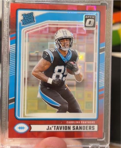 2024 Panini Donruss Optic #317 Ja'Tavion Sanders — front