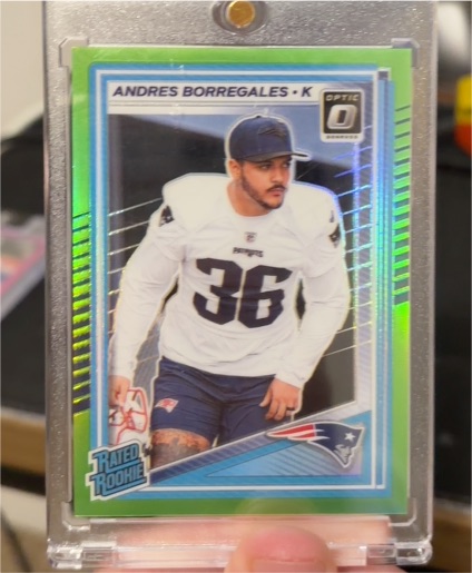 2025 Panini Donruss Optic #287 Andres Borregales — front