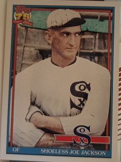 2026 Topps Series 1 #T91-27 Shoeless Joe Jackson — front