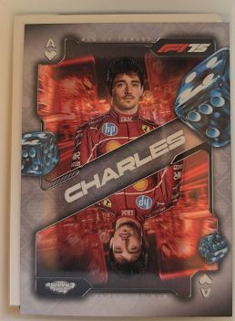 2025 Topps Chrome Formula 1 #SCA-2 Charles Leclerc Ace of Trades — front