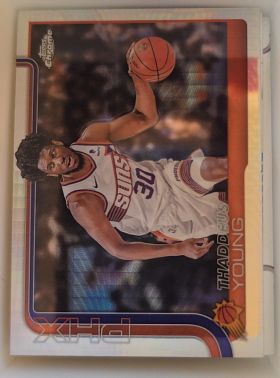 2025-26 Topps Chrome #135 Thaddeus Young — front
