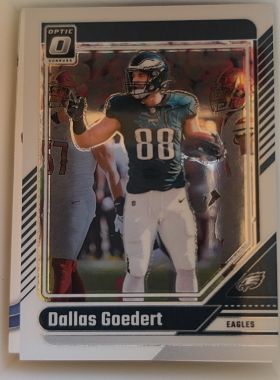 2024 Panini Donruss Optic #162 Dallas Goedert — front