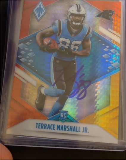 2021 Panini Phoenix #120 Terrace Marshall Jr. — front
