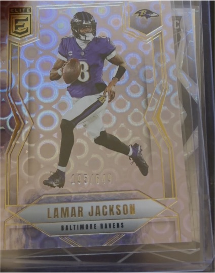 2025 Panini Donruss Elite #10 Lamar Jackson — front