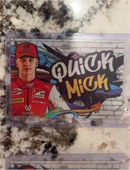 2020 Topps Chrome Formula 1 Track Tags #TT-15 Mick Schumacher — front