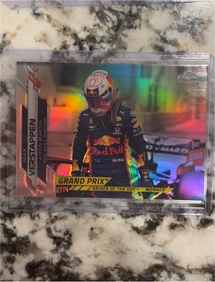 2020 Topps Chrome Formula 1 #159 Max Verstappen — front
