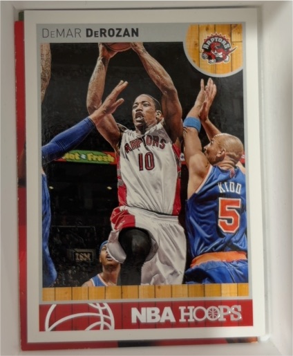 2013-14 Panini NBA Hoops #10 DeMar DeRozan — front