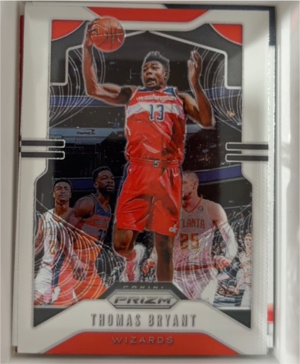 2019-20 Panini Prizm #195 Thomas Bryant — front