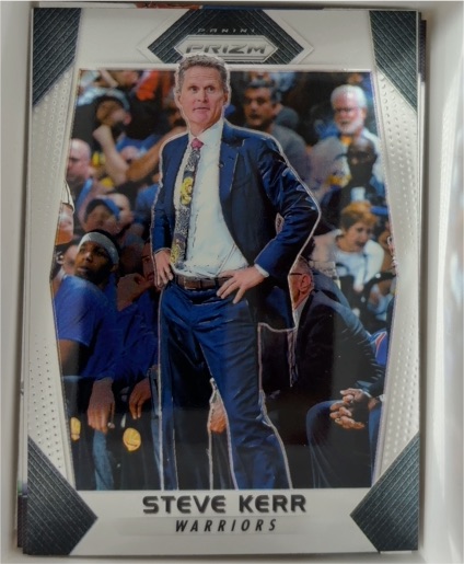 2017-18 Panini Prizm #50 Steve Kerr — front