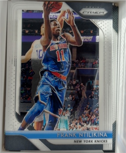 2018-19 Panini Prizm #247 Frank Ntilikina — front