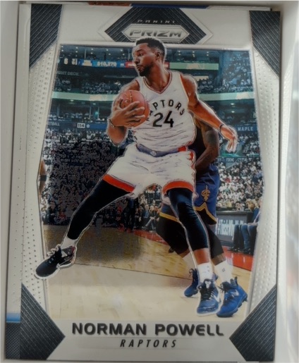 2017-18 Panini Prizm #37 Norman Powell — front