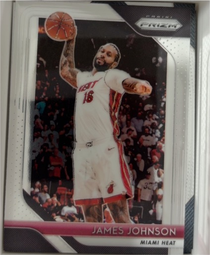 2018-19 Panini Prizm #186 James Johnson — front
