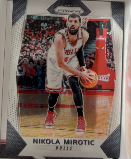 2017-18 Panini Prizm #248 Nikola Mirotic — front
