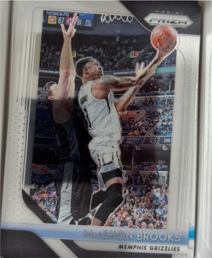 2018-19 Panini Prizm #96 MarShon Brooks — front