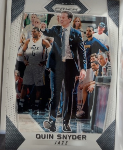 2017-18 Panini Prizm #120 Quin Snyder — front