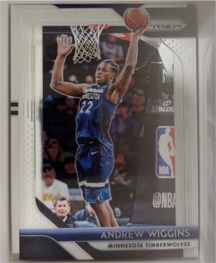 2018-19 Panini Prizm #87 Andrew Wiggins Minnesota Timberwolves — front