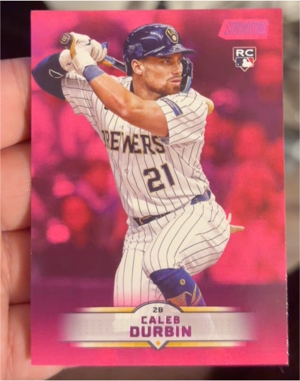 2025 Topps Stadium Club #142 Caleb Durbin — front