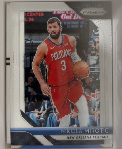2018-19 Panini Prizm #157 Nikola Mirotic — front