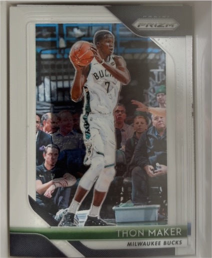 2018-19 Panini Prizm #27 Thon Maker — front