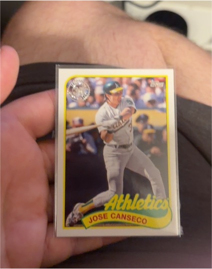 2024 Topps Series 1 - 1989 Topps Baseball #89B-3 Jose Canseco — front
