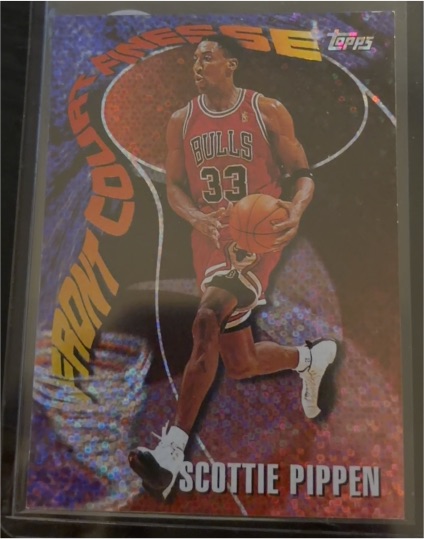 1997-98 Topps Season's Best #12 Scottie Pippen Front Court Finesse — front