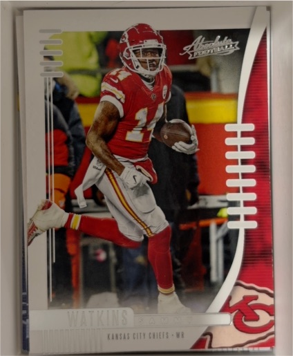 2019 Panini Absolute #39 Sammy Watkins — front