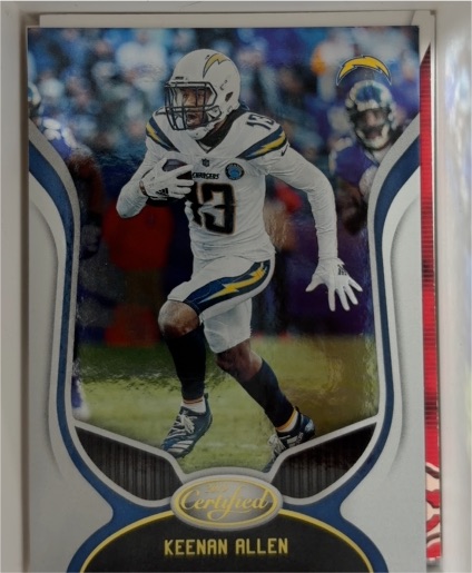 2019 Panini Certified #45 Keenan Allen — front