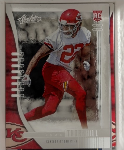 2019 Panini Absolute #164 Juan Thornhill — front