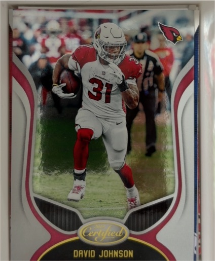 2019 Panini Certified #90 David Johnson — front