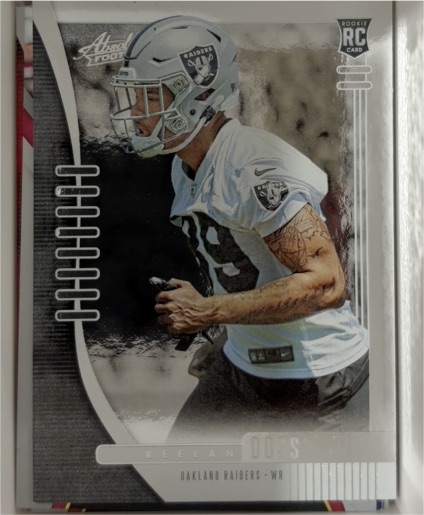 2019 Panini Absolute Football #199 Keelan Doss — front