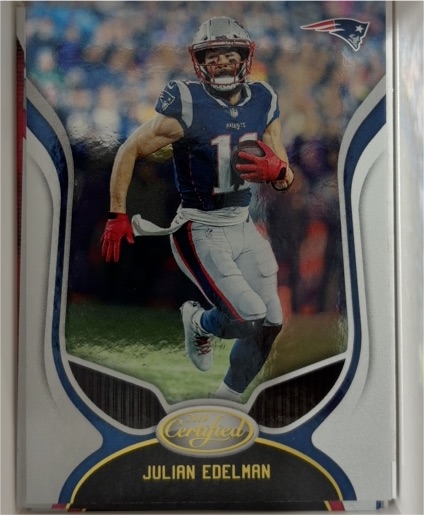2019 Panini Certified #3 Julian Edelman — front