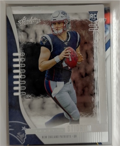 2019 Panini Absolute #122 Jarrett Stidham Rookie — front