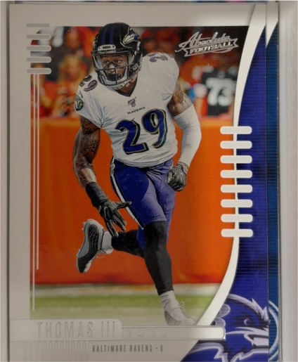2019 Panini Absolute #15 Earl Thomas III — front