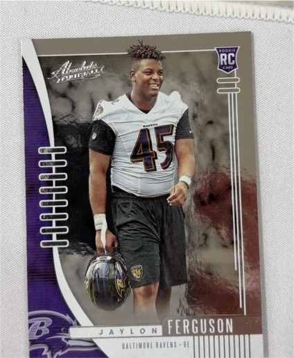 2019 Panini Absolute #142 Jaylon Ferguson — front
