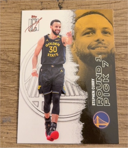 2025-26 Topps Signature Class #52 Stephen Curry — front