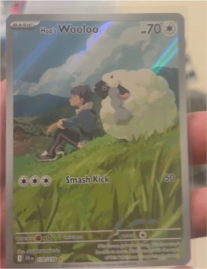 2023 Pokémon Sv09: Journey Together #170 Hop's Wooloo — front