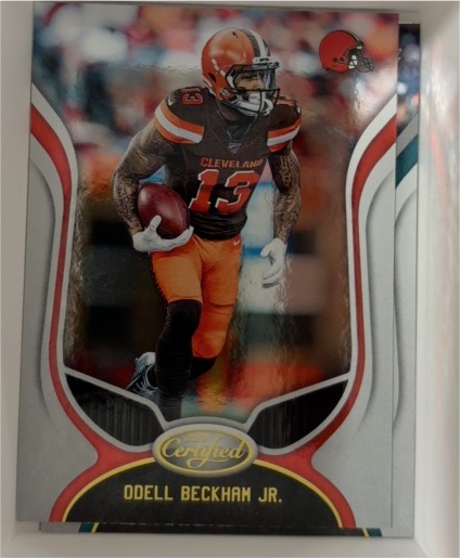 2019 Panini Certified #19 Odell Beckham Jr Cleveland Browns — front