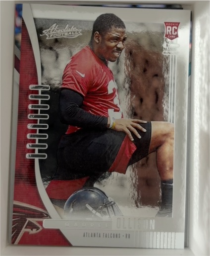 2019 Panini Absolute #200 Qadree Ollison — front