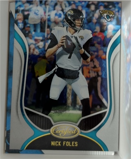 2019 Panini Certified #31 Nick Foles — front