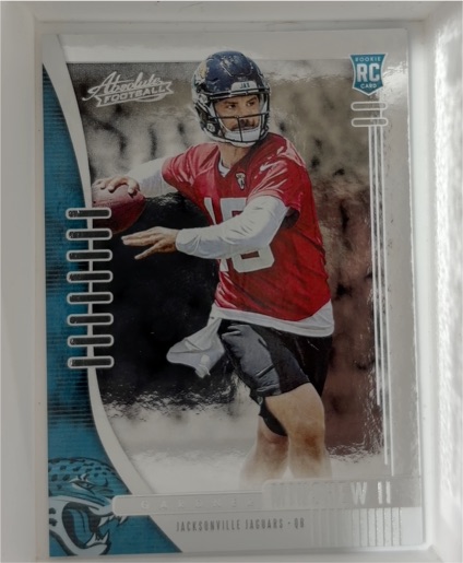 2019 Panini Absolute #162 Gardner Minshew II Rookie Card — front