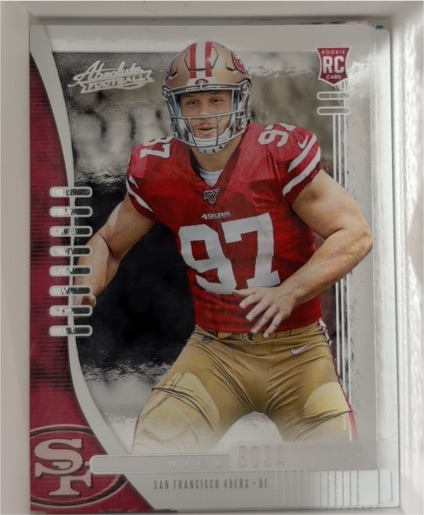 2019 Panini Absolute #131 Nick Bosa — front