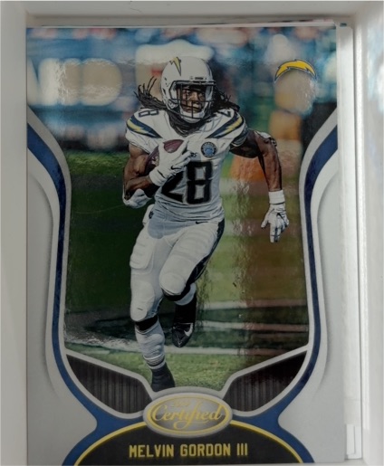 2019 Panini Certified Mirror #44 Melvin Gordon III — front