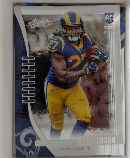 2019 Panini Absolute #109 Darrell Henderson — front