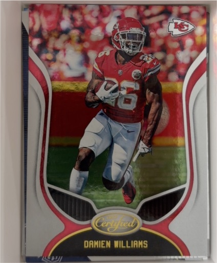 2019 Panini Certified #41 Damien Williams — front