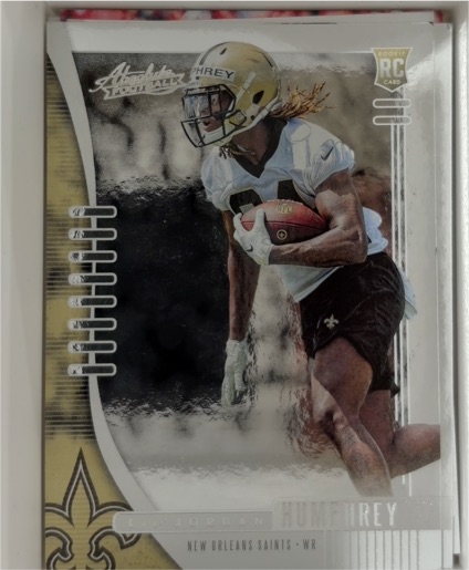 2019 Panini Absolute #174 Lil'Jordan Humphrey — front