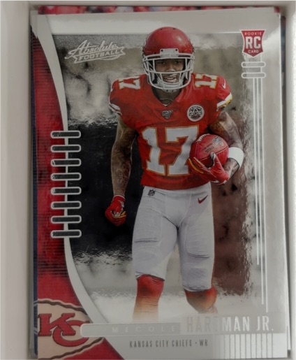 2019 Panini Absolute #128 Mecole Hardman Jr. — front