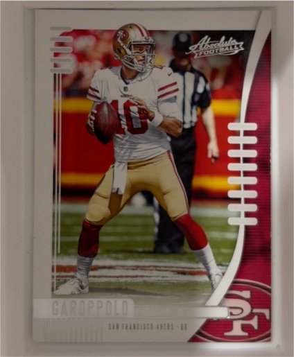2019 Panini Absolute #94 Jimmy Garoppolo San Francisco 49ers — front