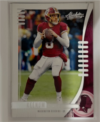 2019 Panini Absolute Football #58 Case Keenum — front