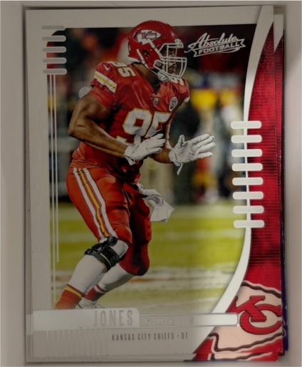 2019 Panini Absolute #41 Chris Jones — front