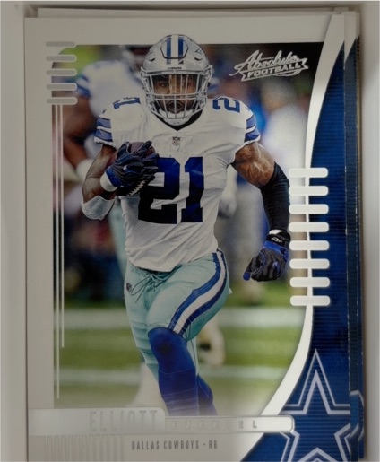 2019 Panini Absolute #52 Ezekiel Elliott — front